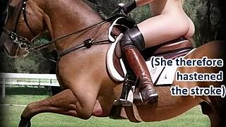 Becoming a cougar with big tits in public outdoor cumshot