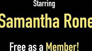 Samantha rone blows alex legend in her panties