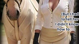 Becoming a cougar with big tits in public outdoor cumshot