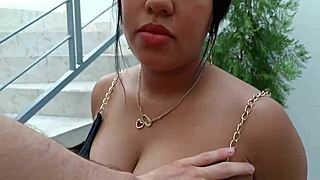 colombiana keilimar getting fucked without condom by boyfriend