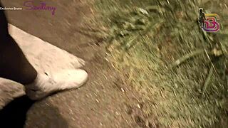 wife caught giving big black cock in goiania street