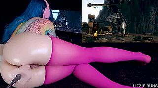 Dark Souls Fuck Machine Challenge 11: Iron Golem Cums and Squirts