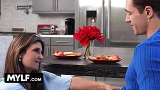 Are We Going To Get Caught? My Horny Stepmom Sucks My Big Dick!