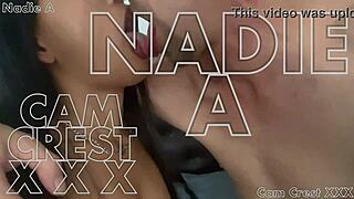 Nadie's debut with a sloppy bj and fuck with Cam Crest?