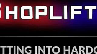 Innocent Shoplifter Lily Glee Bent Over? 'Punish Me For Stealing!' She Gets Creampied.