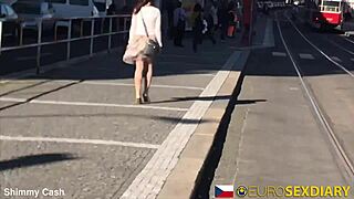 Sexy Redhead Milf Picked Up In Prague And Filled With Monster Cock