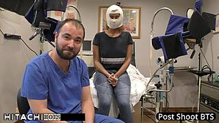 Freshman taylor ortega gets hitachi orgasm from doctor in hospital