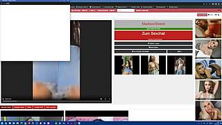 A fun compilation of cam girls performing online.