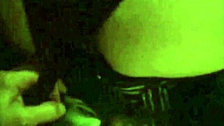 French Woman in Purple Panties and Heels