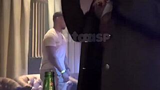 I Met A Well-Endowed Black Guy At The Swing House, Became His Girlfriend, Then Took Him To The Cabin And Gave It Good In Front Of The Cuckold In Sheer