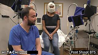 Freshman taylor ortega gets hitachi orgasm from doctor in hospital