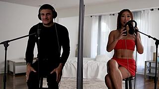 Busty Asian Nicole Doshi Rips Clothes For Intimate Orgasm With Victor Ray