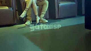 I Met A Well-Endowed Black Guy At The Swing House, Became His Girlfriend, Then Took Him To The Cabin And Gave It Good In Front Of The Cuckold In Sheer