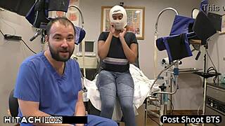 Freshman taylor ortega gets hitachi orgasm from doctor in hospital