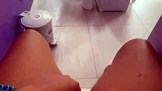 Student touches herself in public