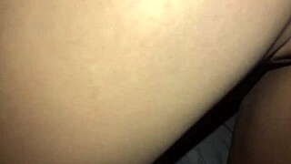 white slut neighbor gags and takes facial 😏
