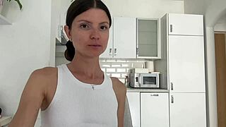 Perfume lovers with blonde and brunette beauties