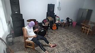 My best friend waited for me to leave to masturbate in the music room