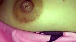 my stepfather gits horny with my pajamas and cums on my bed