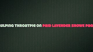 Curvy Goth with Huge Ass Shows Pussy and Gets Facial