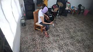 My best friend waited for me to leave to masturbate in the music room