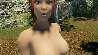 Redhead Shaved Pussy Outdoor Paradise Trails Vr!