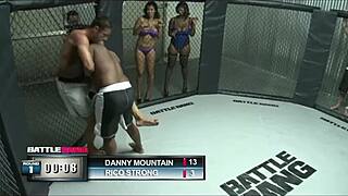 Hot black busty girl getting banged hard by danny mountain's huge cock 😍