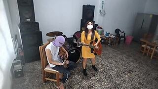 My best friend waited for me to leave to masturbate in the music room