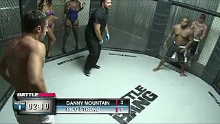 Hot black busty girl getting banged hard by danny mountain's huge cock 😍