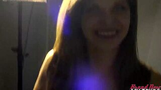 Skinny brunette livia enjoys liquid lunch with dildo and big cock