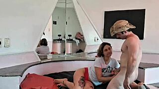 She tells me to fuck her big pussy with monster cock in public outdoor