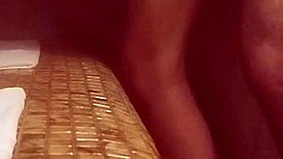 Trailer hard fuck in the sauna with hot latina