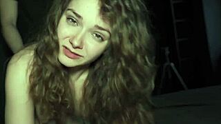 Submissive slut's eye-rolling orgasms