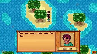 Scarlett Rides Hard In Stardew Valley