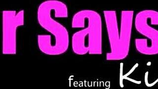 Horny stepsis Kiara Cole loves how that big fat cock stretches her pussy