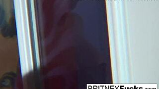 Britney stars in the golden implant heist adventure