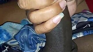 Inviting neighbor for movie leads to passionate oral pleasure