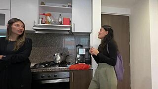 Colombian Babe Fulfills Lesbian Fantasy With Fingering And Masturbation