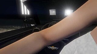 Dive into GTA 5's first-person hooker experience number 15, full of POV action in the car.