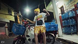 Mature woman squirts from solid cock orgasm!