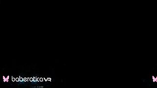 i watch terry bliss masturbate her shaved pussy in vr.