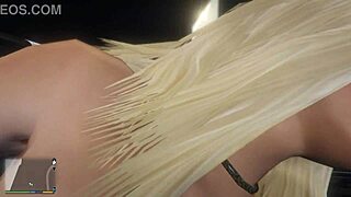 Dive into GTA 5's first-person hooker experience number 15, full of POV action in the car.