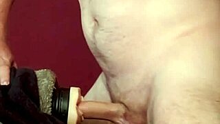 hard fucking my toy showing asshole edging until cum