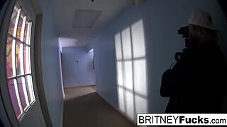 Britney stars in the golden implant heist adventure