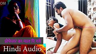 I drank the professor's cum after college sex