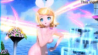 Kagamine Rin Love Song Project Diva Nude Mod Full Nude!