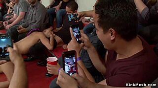 The Wrestler Endures Double Penetration And Humiliation In Public Outdoor Setting