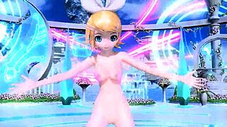Kagamine Rin Love Song Project Diva Nude Mod Full Nude!