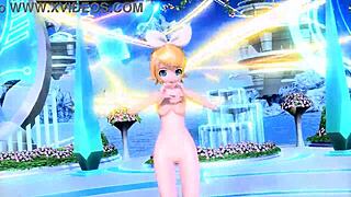 Kagamine Rin Love Song Project Diva Nude Mod Full Nude!