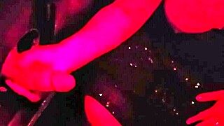 Glory hole experiment with well-endowed friend at party